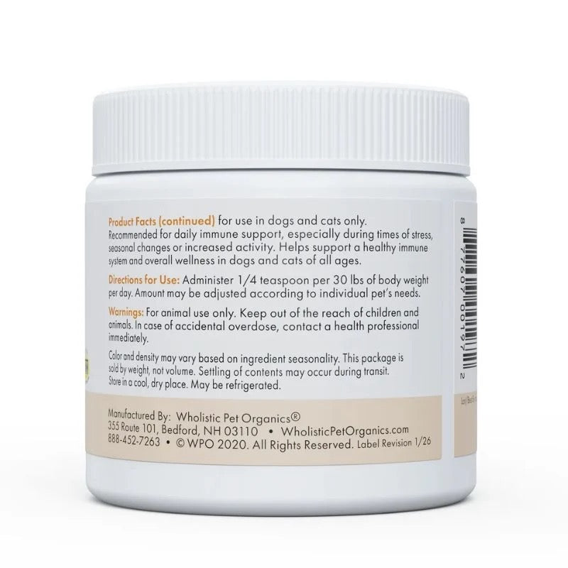 Wholistic Pet Organics - Vitamin C Powder - 2oz