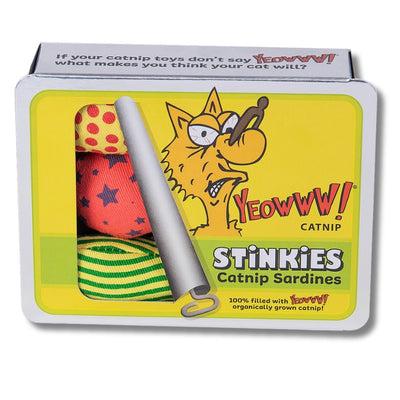 Yeowww! - Catnip - Toy - Sardine - Stinkies - Trio