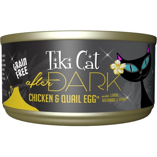 Tiki Cat After Dark GF Chicken/Quail 2.8 oz