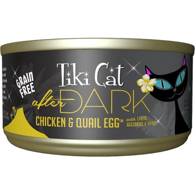 Tiki Cat After Dark GF Chicken/Quail 2.8 oz