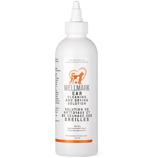 Wellmark Dog/Cat Ear Cleaning & Drying Solution 237ml