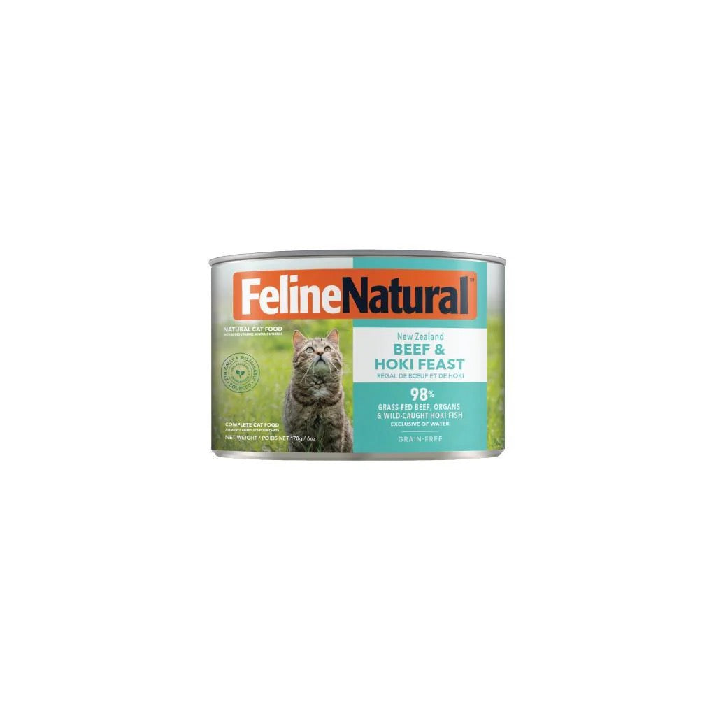 Feline Natural - Canned - Beef & Hoki feast