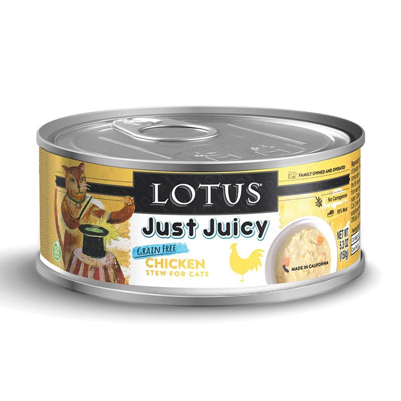 Lotus Cat Just Juicy Chicken 5.3oz