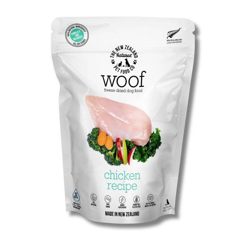 NZ Natural Pet Food Co - Freeze Dried - Food - Woof - Chicken