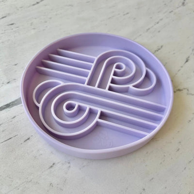 OLLIE B. GOOD zoomies slow feeder bowl | fig