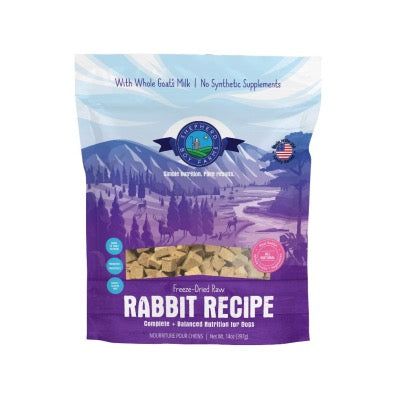 SHEPHERD BOY FARMS Freeze Dried Rabbit Diet 396g