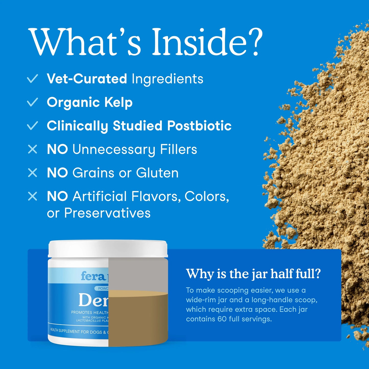 Fera Pets – Dental Support for Dogs & Cats – 60g