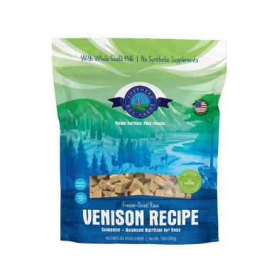 SHEPHERD BOY FARMS Freeze Dried Venison Diet 396g