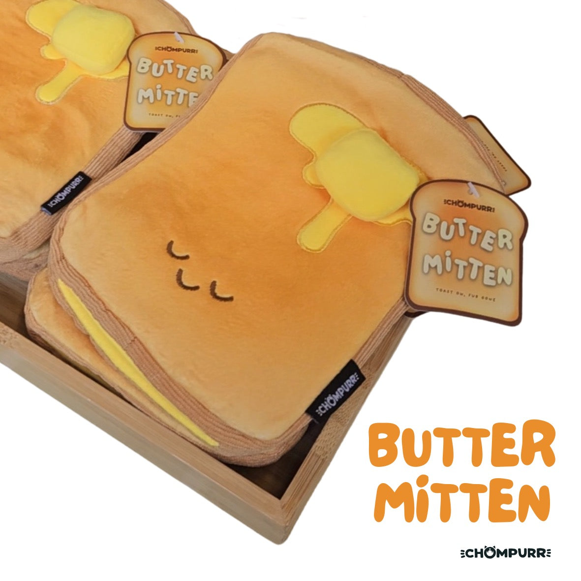 Chompurr Butter Mitten For Pet Hair