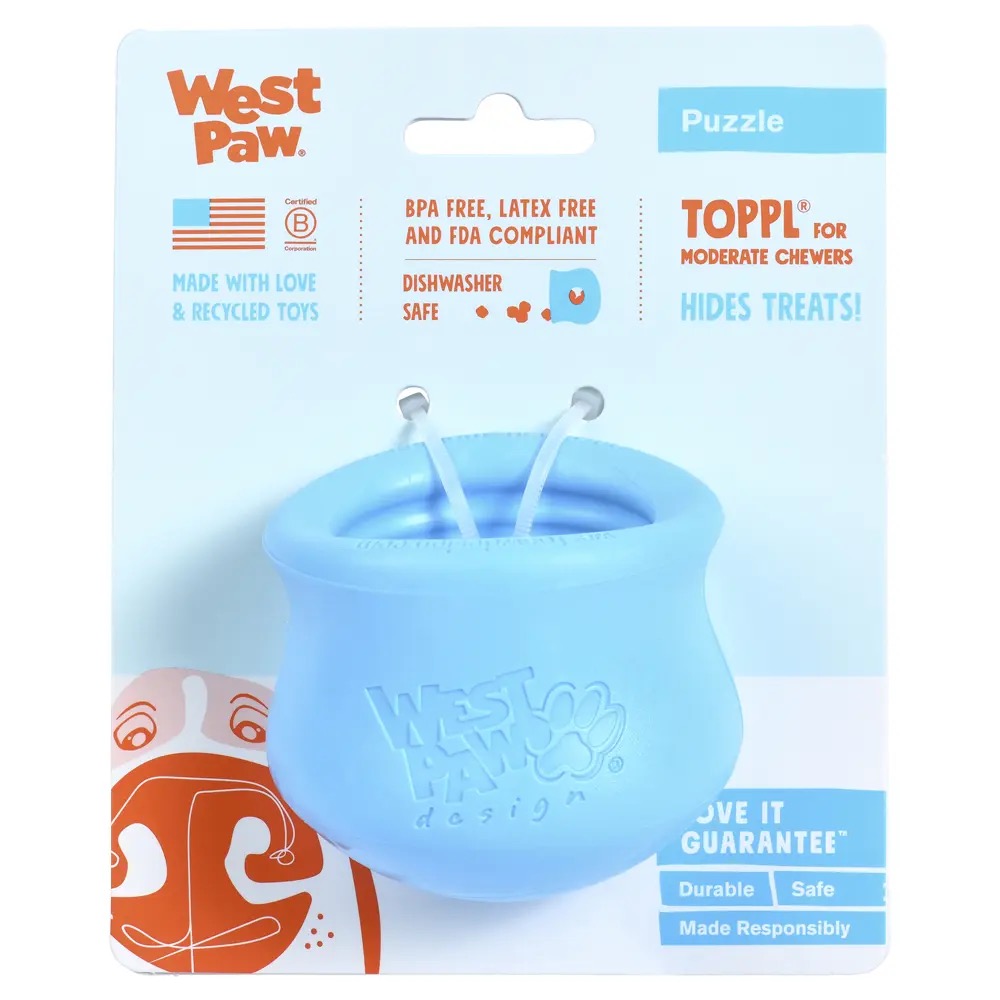 West Paw Design Toppl Treat Toy Small