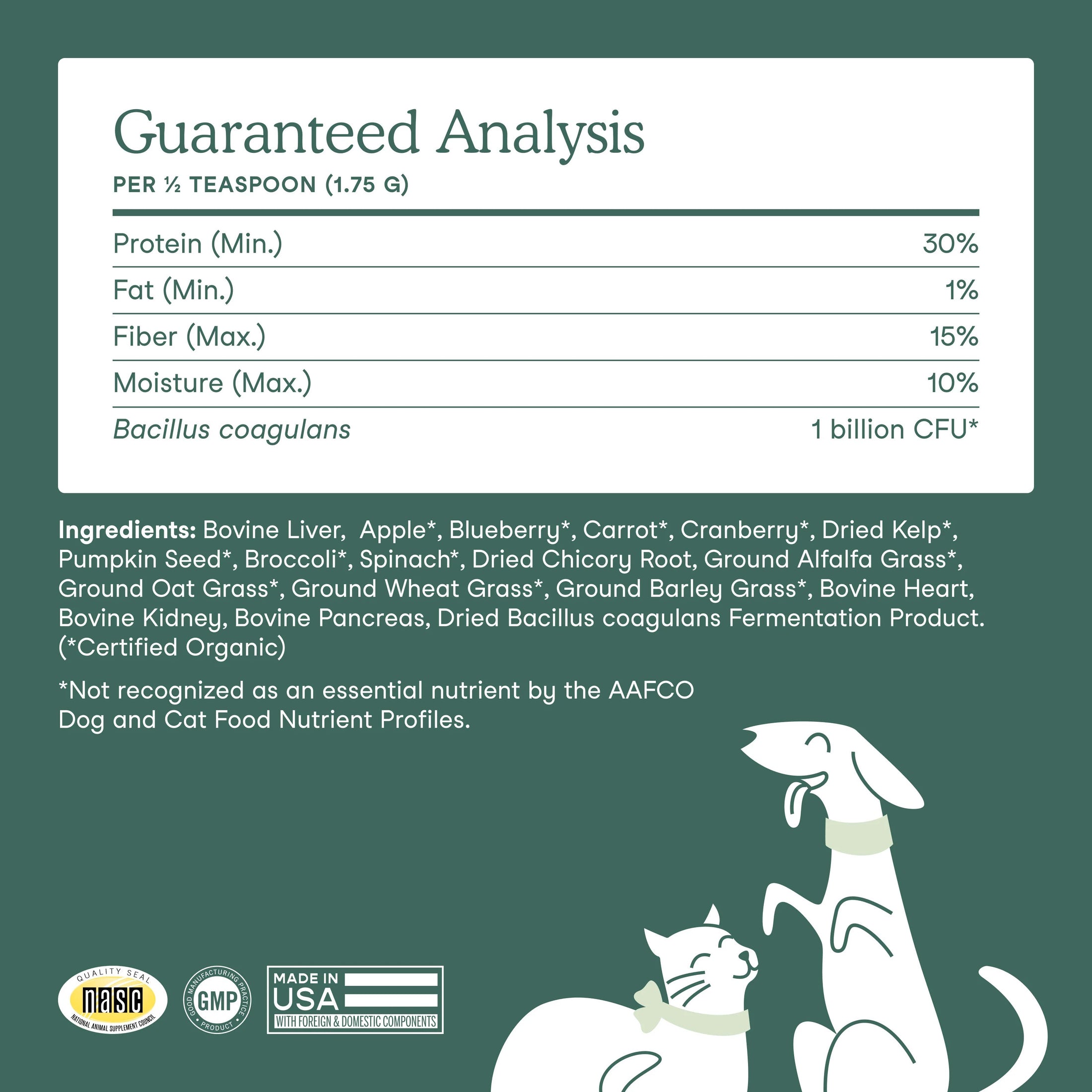 Fera Pets – Wholefood Multivitamin for Dogs & Cats – 180g