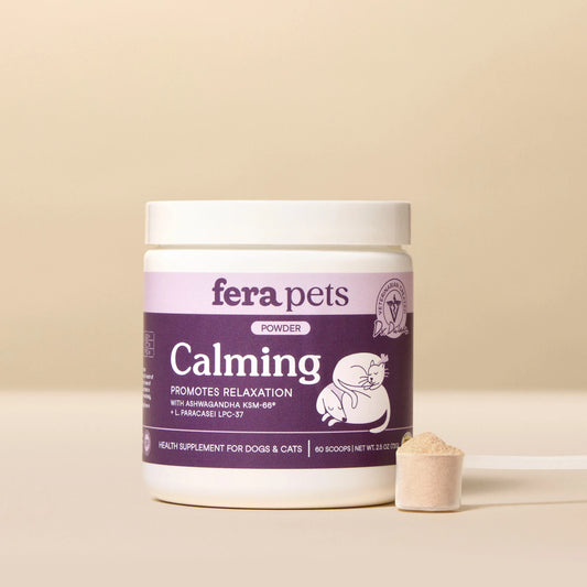 Fera Pets – Calming Support for Dogs & Cats, Powder – 60 Servings