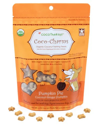 CocoTherapy - Coco-Charms Training Treats – Pumpkin Pie 5 oz