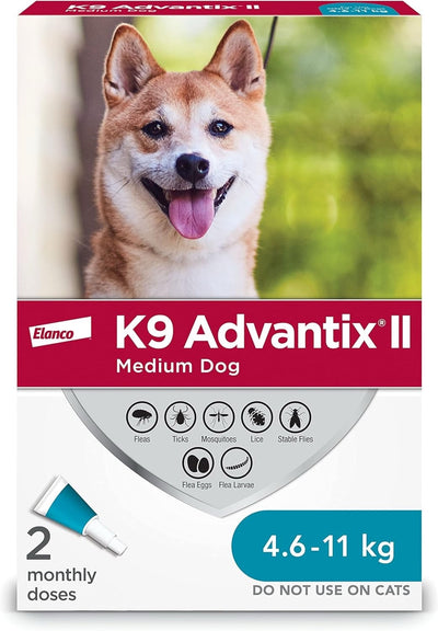 Advantix II Flea+Tick+Mosquito Protection for Medium Dogs