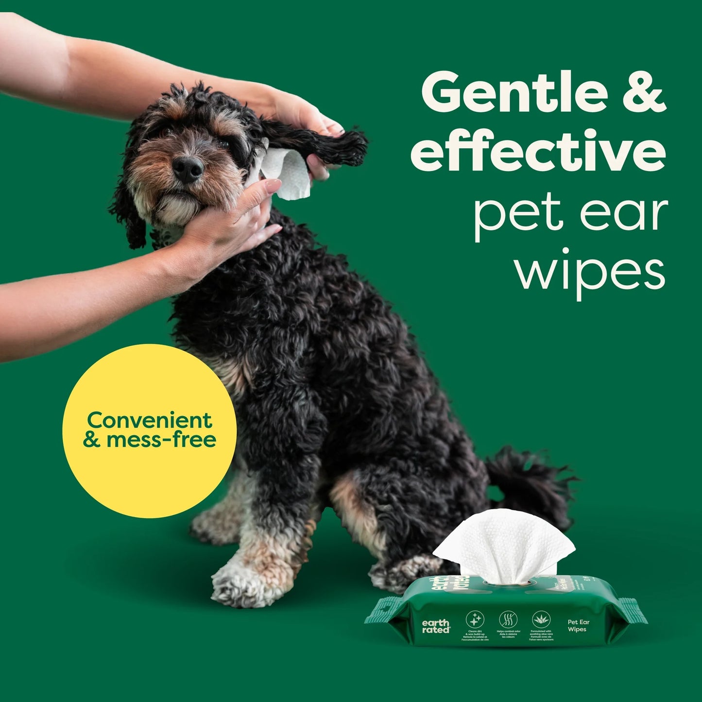 Earth Rated Dog Ear Wipe