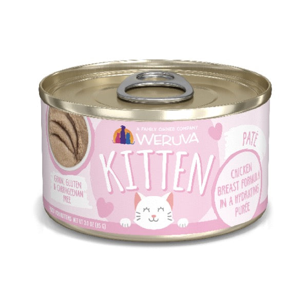 Weruva Cat Kitten Chicken Breast in a Hydrating Pure 3oz