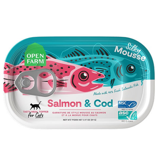 Open Farm Cat Topper Salmon & Cod 3.17oz