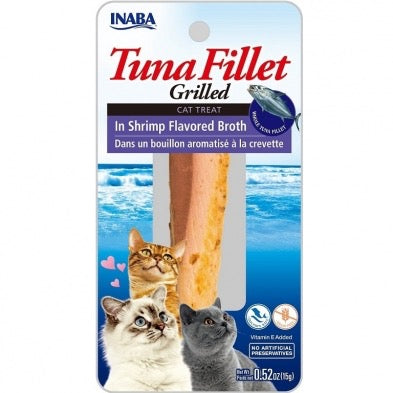 INABA Ciao Grilled Fillet Tuna in Shrimp Broth CTN 0.5oz