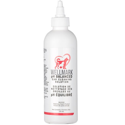Wellmark Dog/Cat pH Balanced Ear Cleaning Solution 237ml