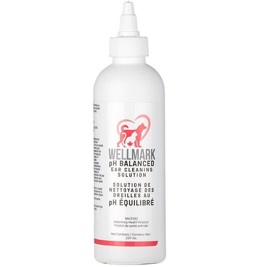 Wellmark Dog/Cat pH Balanced Ear Cleaning Solution 237ml