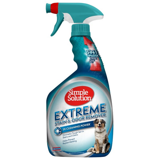 Simple Solution Extreme Dog Stain & Odor Remover Spray 32 oz