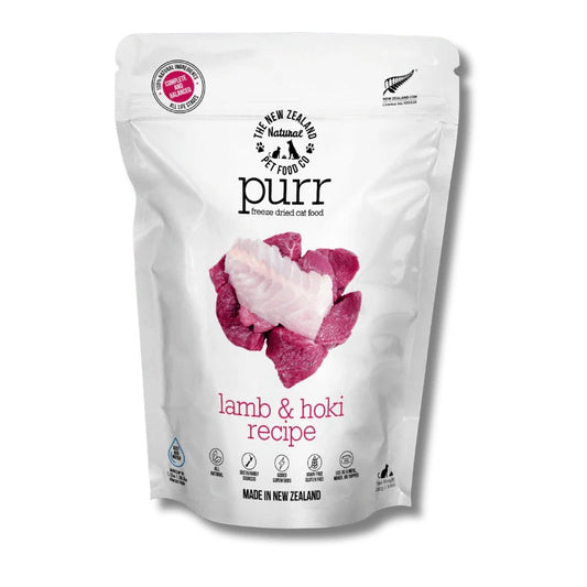 NZ Natural Pet Food Co - Freeze Dried - Food - Purr - Lamb & Hoki