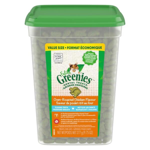 Greenies Dental Treat Oven Roasted Chicken | Cat