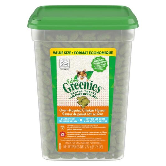Greenies Dental Treat Oven Roasted Chicken | Cat