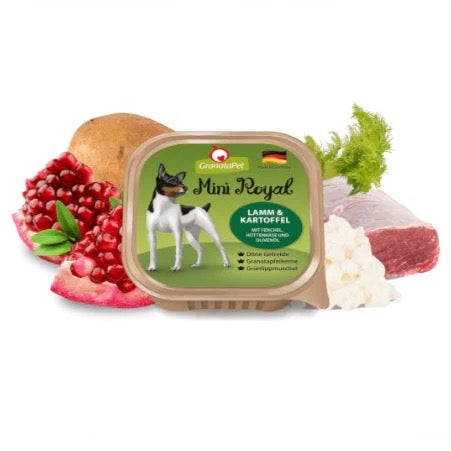 Mini Royal - lamb & potato with fennel and cottage cheese(150g)