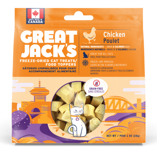 Great Jack's Cat FD Treats/Topper Chicken