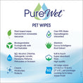 Load image into Gallery viewer, PureWet Wipes 60Ct
