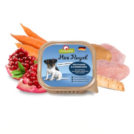 Mini Royal - turkey & coney for PUPPY (150g)