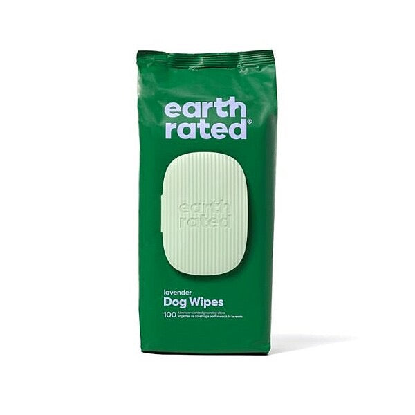 Earth Rated Compostable Pet Wipes 8x8" 100PK