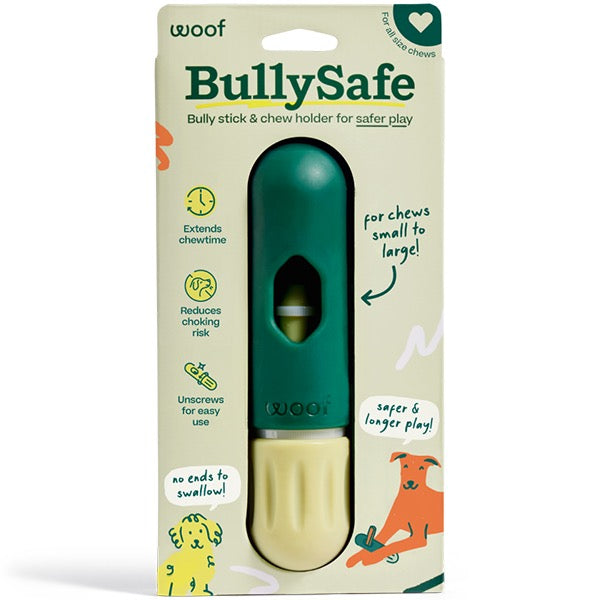 Woof Pet Dog BullySafe Chew Holder