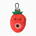 Load image into Gallery viewer, Hug Smart Strawberry Poop Bag Holder
