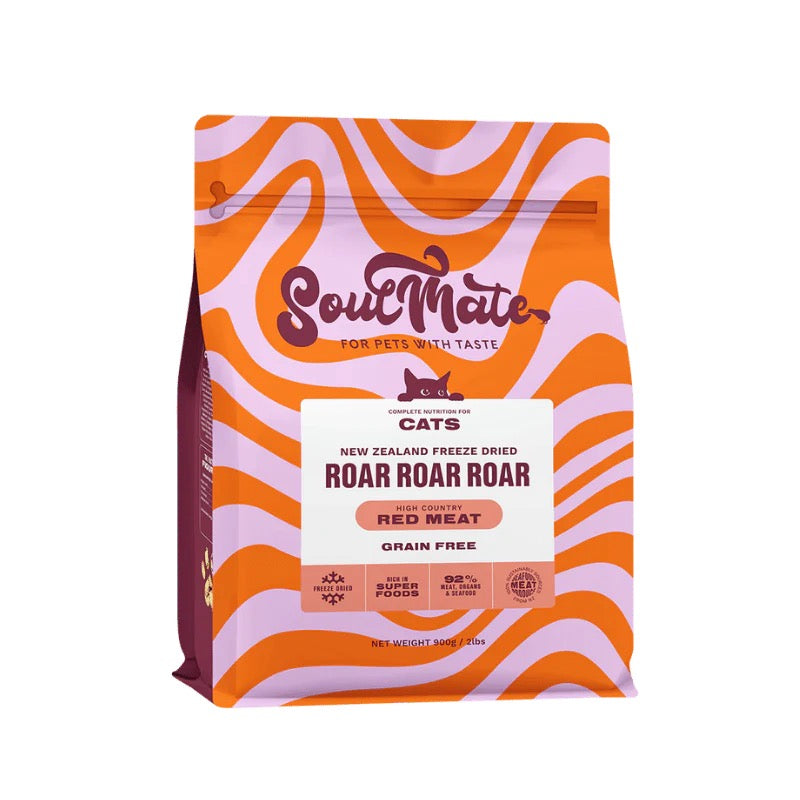 SoulMate - Cat - Freeze-Dried - Roar Roar Roar - High Country Red Meat