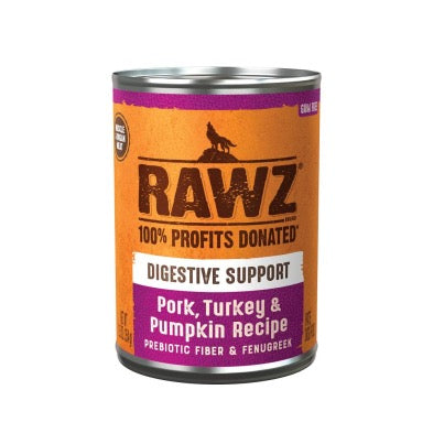 RAWZ Dog Digestive Pork, Turkey & Pumpkin 12.5oz