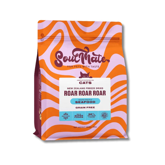 SoulMate - Cat - Freeze-Dried - Roar Roar Roar - South Pacific Seafood
