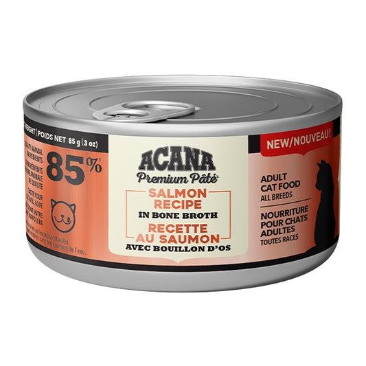 ACANA Cat Premium Pate Salmon in Bone Broth 85g