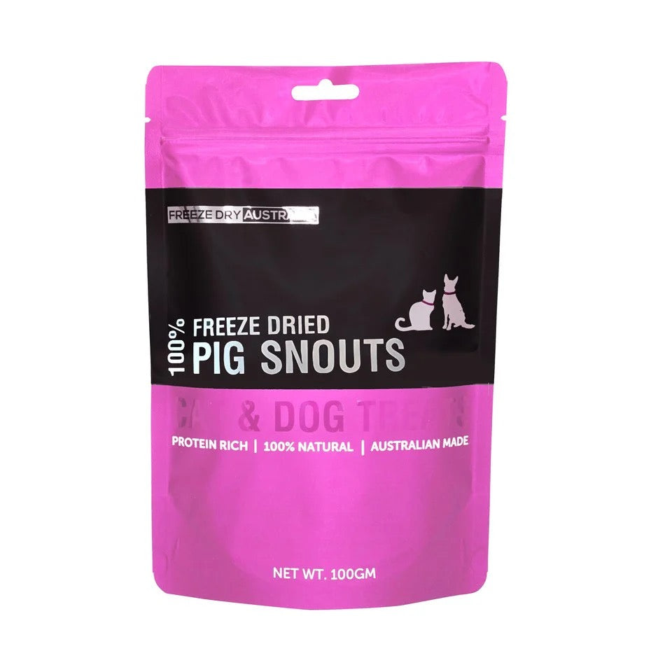 FREEZE DRY AUSTRALIA FDA Freeze Dried Pig Snouts