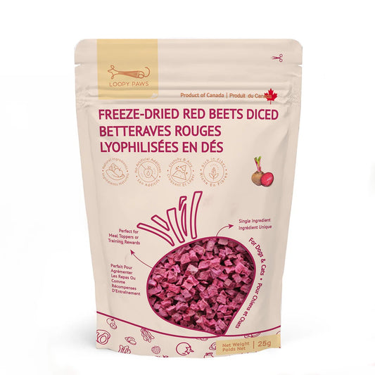 LOOPYPAWS Fruity Crunchy-Red Beets