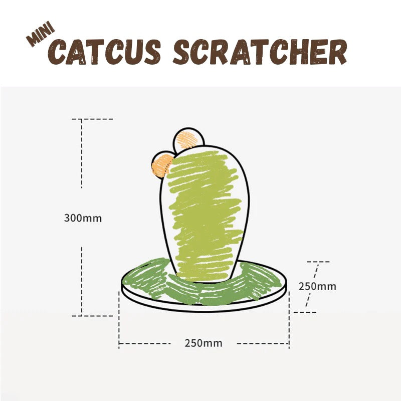 One For Pets - Cat Scratcher - Catcus - Mini