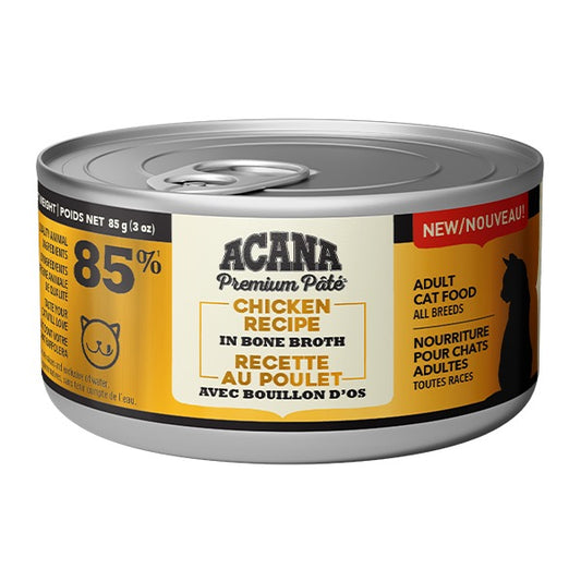 ACANA Cat Premium Pate Chicken in Bone Broth 85g