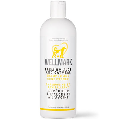 Wellmark Dog/Cat Aloe & Oatmeal Shampoo & Conditioner 473ml