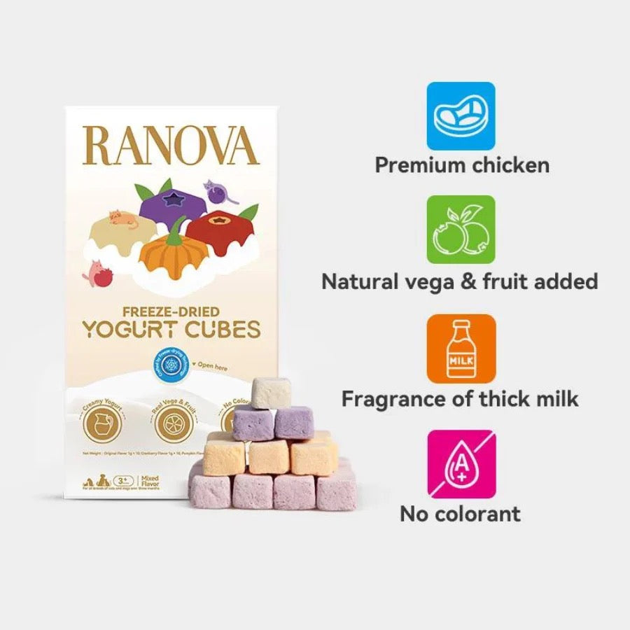 RANOVA Freeze-Dried Yogurt Cubes (Mixed Flavor)