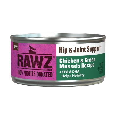 RAWZ Cat Hip & Joint Support Chicken Green Mussels 5.5oz