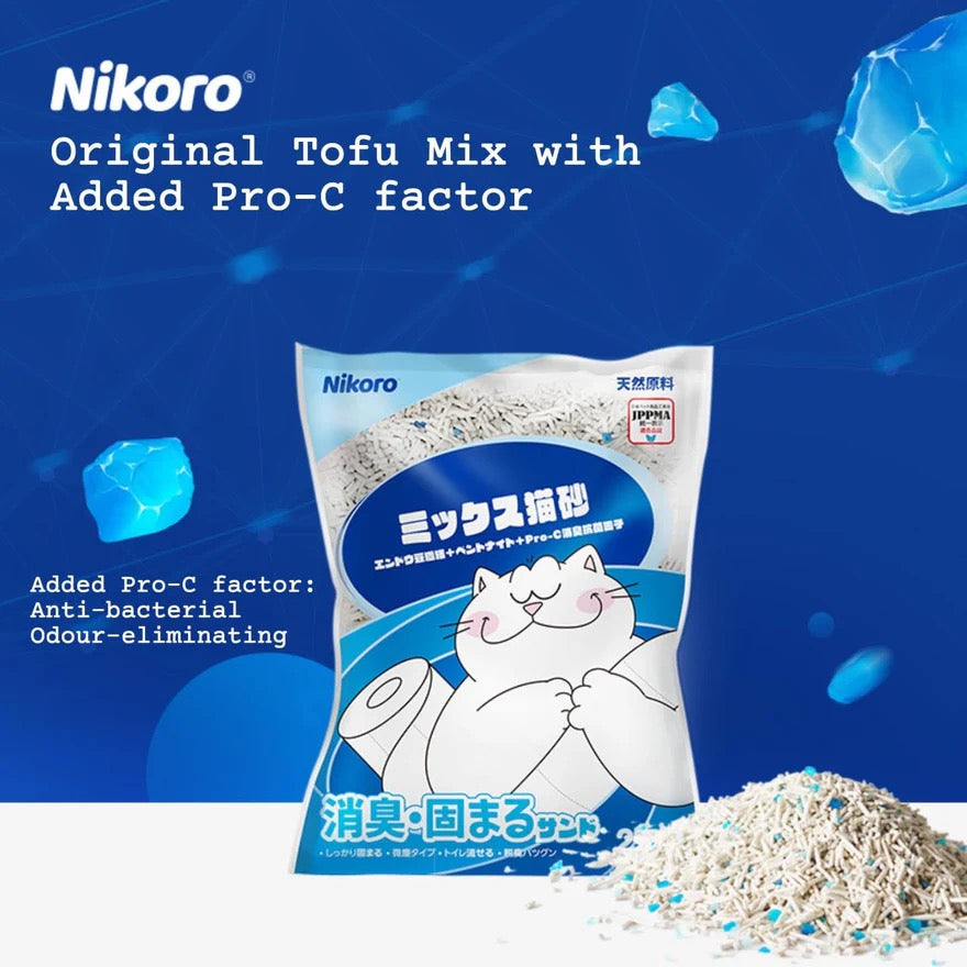 Nikoro Composite Tofu Mixed Cat Litter