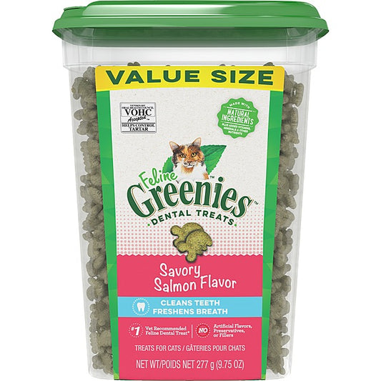 Greenies Dental Treat Savory Salmon | Cat