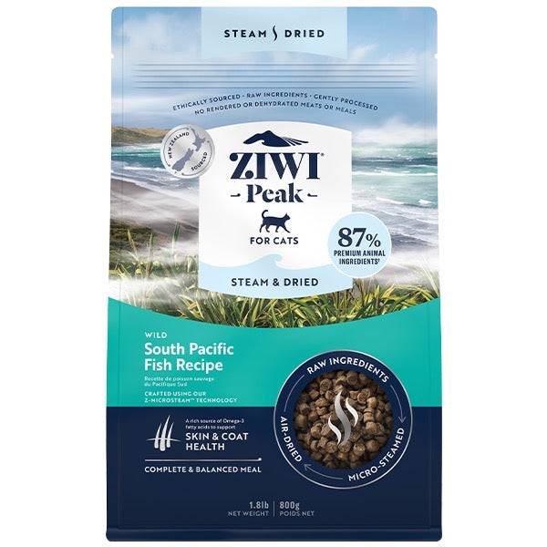 ZIWI Peak Cat Steam-Dried South Pacific Fish