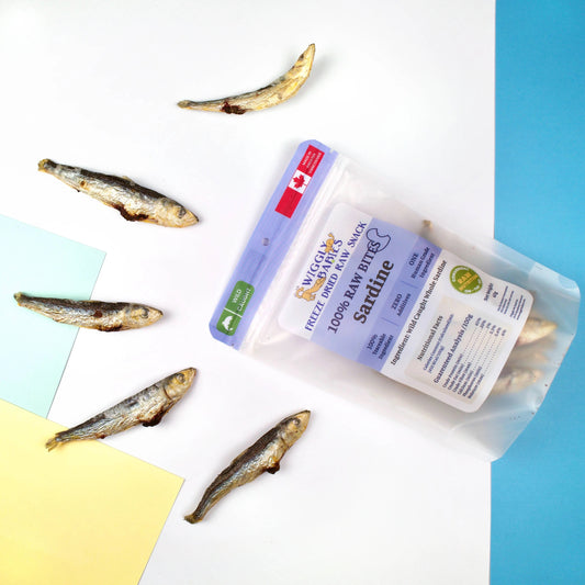 Wiggly Babies Wild Caught Sardine Freeze Dried Raw